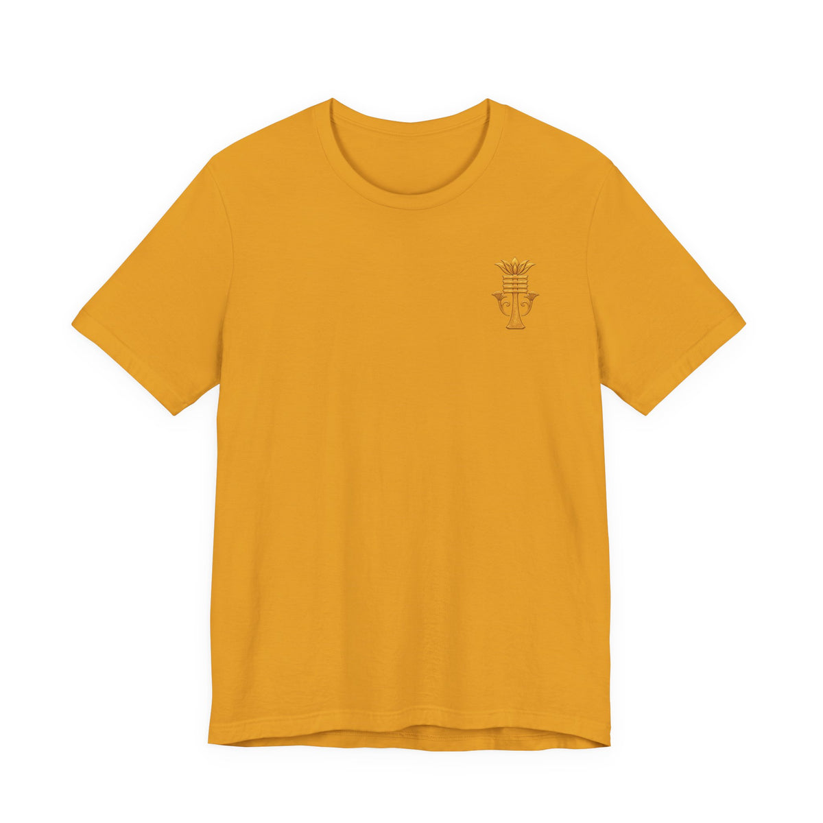 Egyptian Ankh Heart Chest Tee Printify