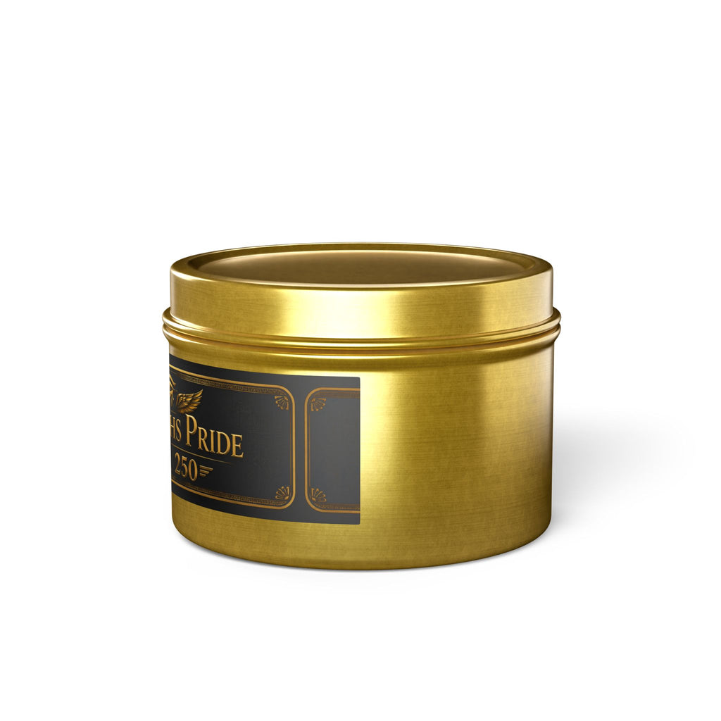 Pharaohs Pride USA scented tin candle — alternate product view