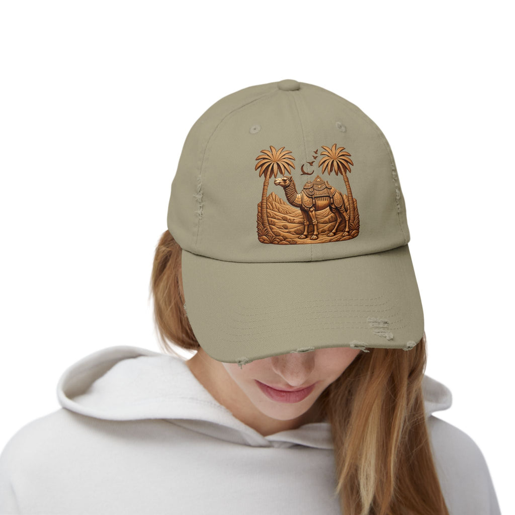 Unisex Distressed Cap Printify