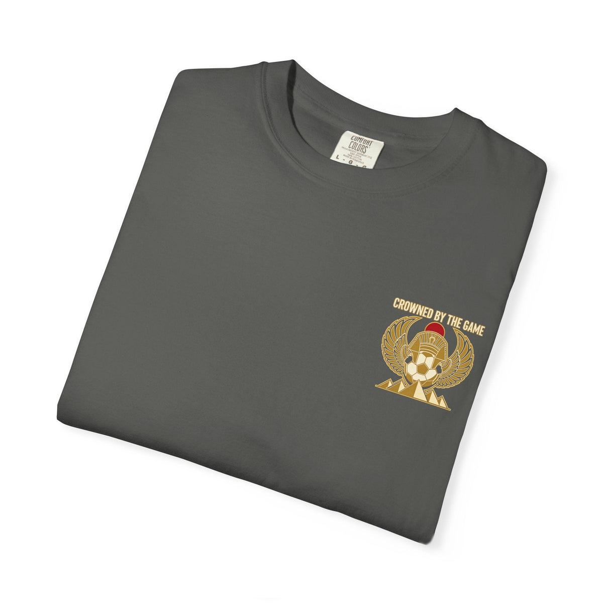 Crowned by the Game – Egyptian Football Heritage T-Shirt Printify