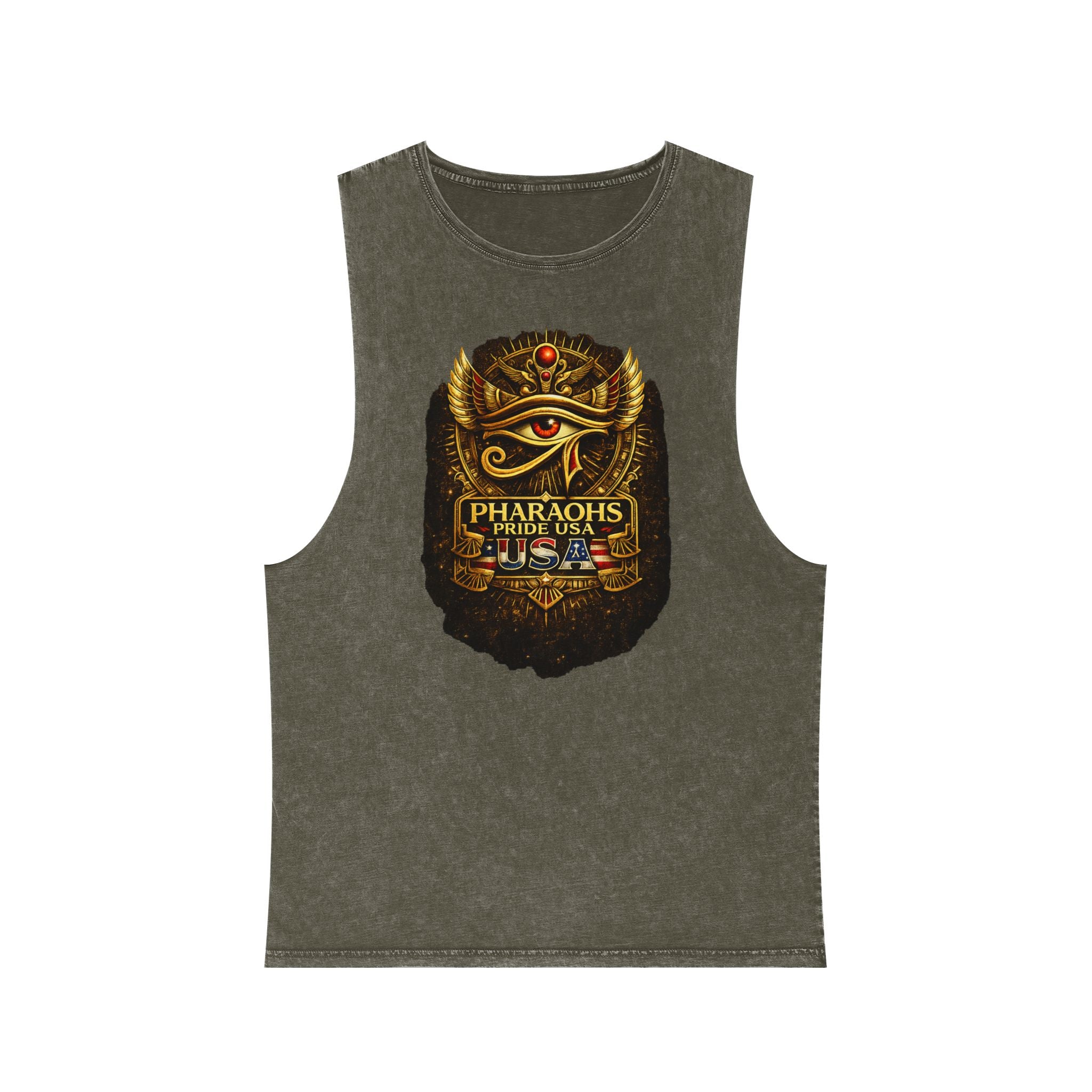 Pharaohs Pride USA Eye of Horus Tank Top – Egypt Heritage Fan Apparel