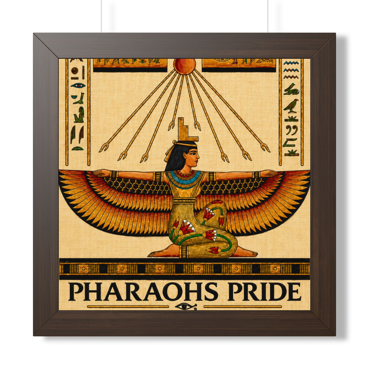 Pharaohs Pride USA Framed Egyptian Papyrus Wall Art product image 12