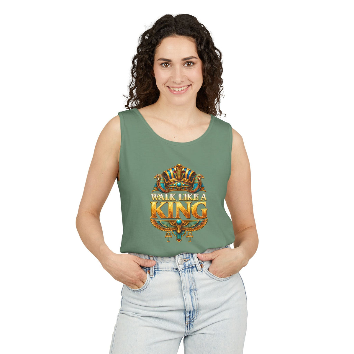 Unisex Garment-Dyed Tank Top Printify