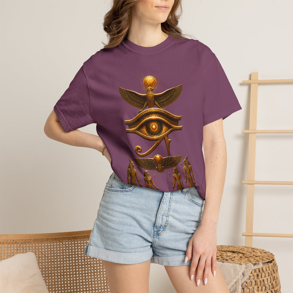 Egyptian Heritage Garment-Dyed Relaxed Cotton Tee