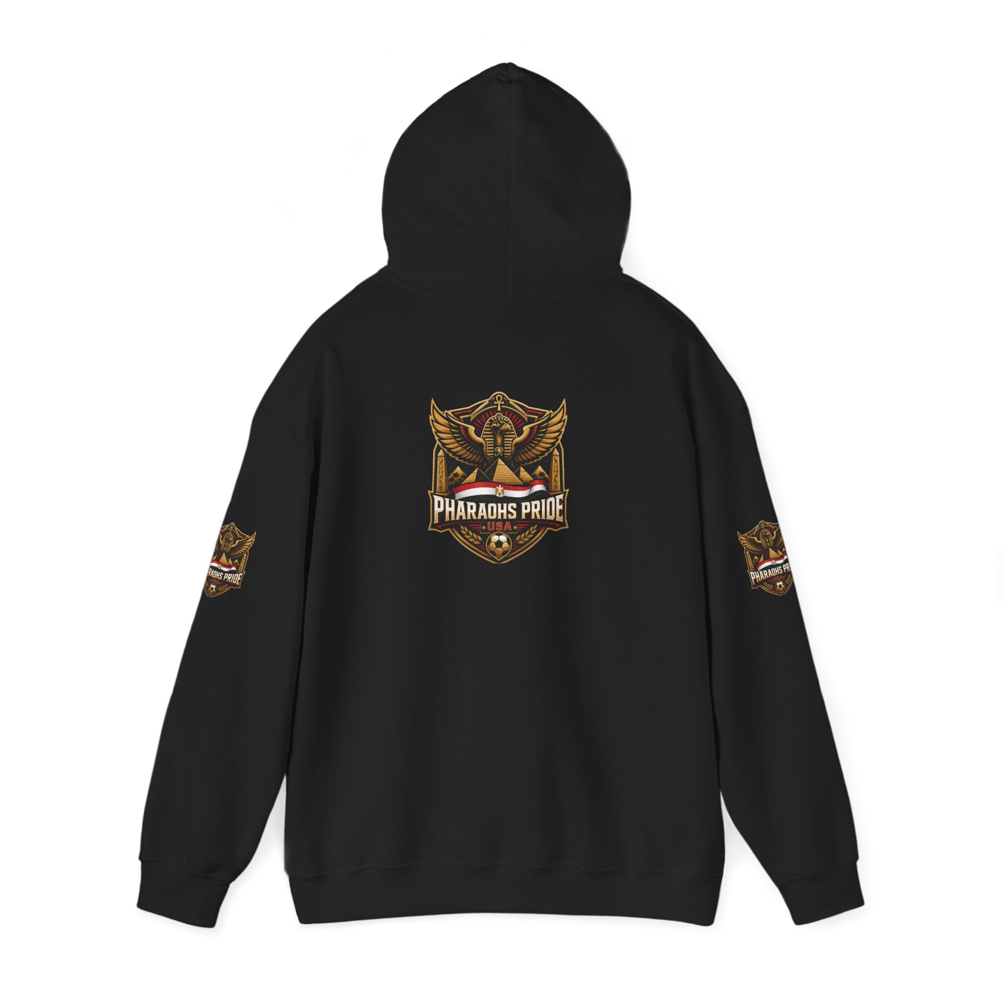 Pharaohs Pride USA Egyptian Crest Pullover Hoodie