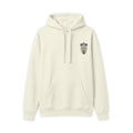 Hoodie with colorful Egyptian lotus and ankh chest artwork