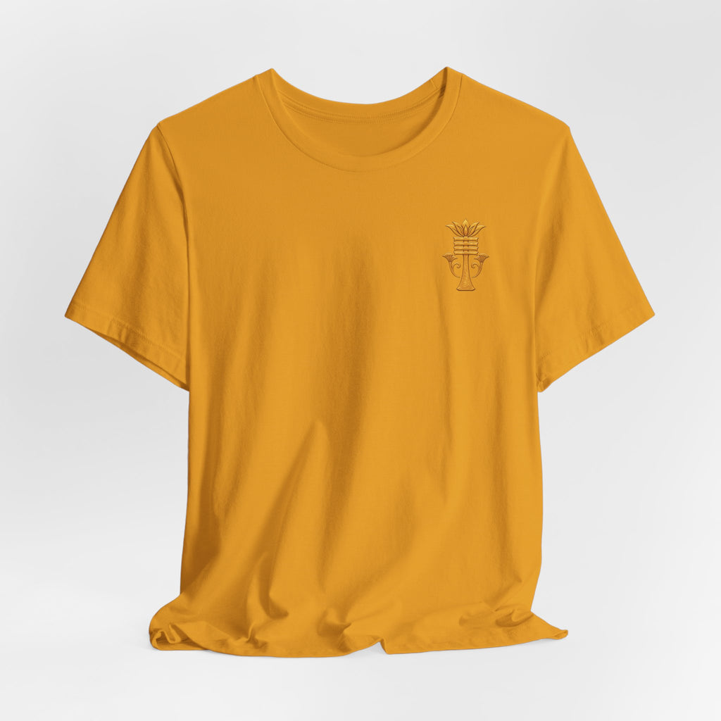 Egyptian Ankh Heart Chest Tee Printify