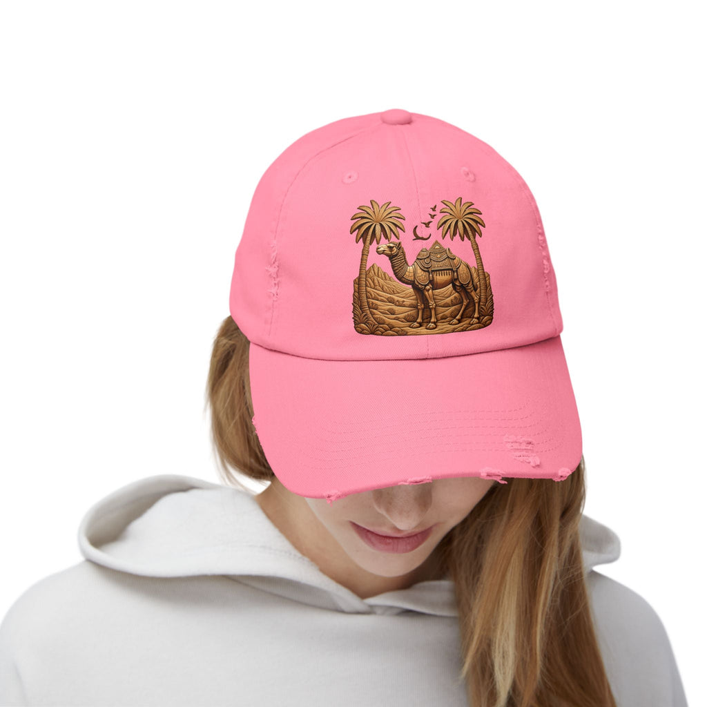 Unisex Distressed Cap Printify