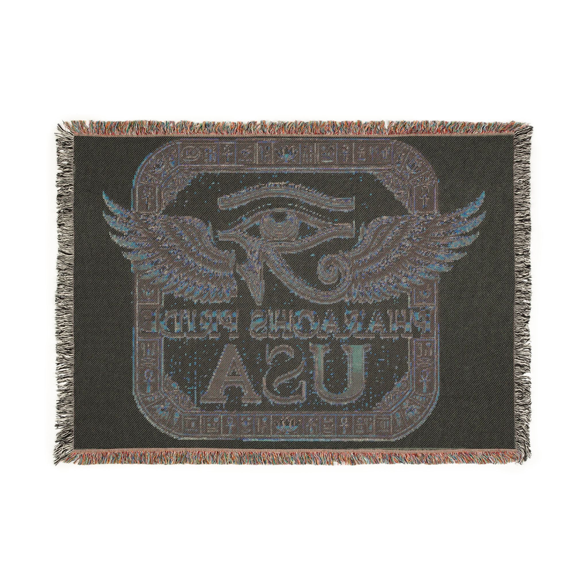 Pharaohs Pride USA woven cotton blanket product view