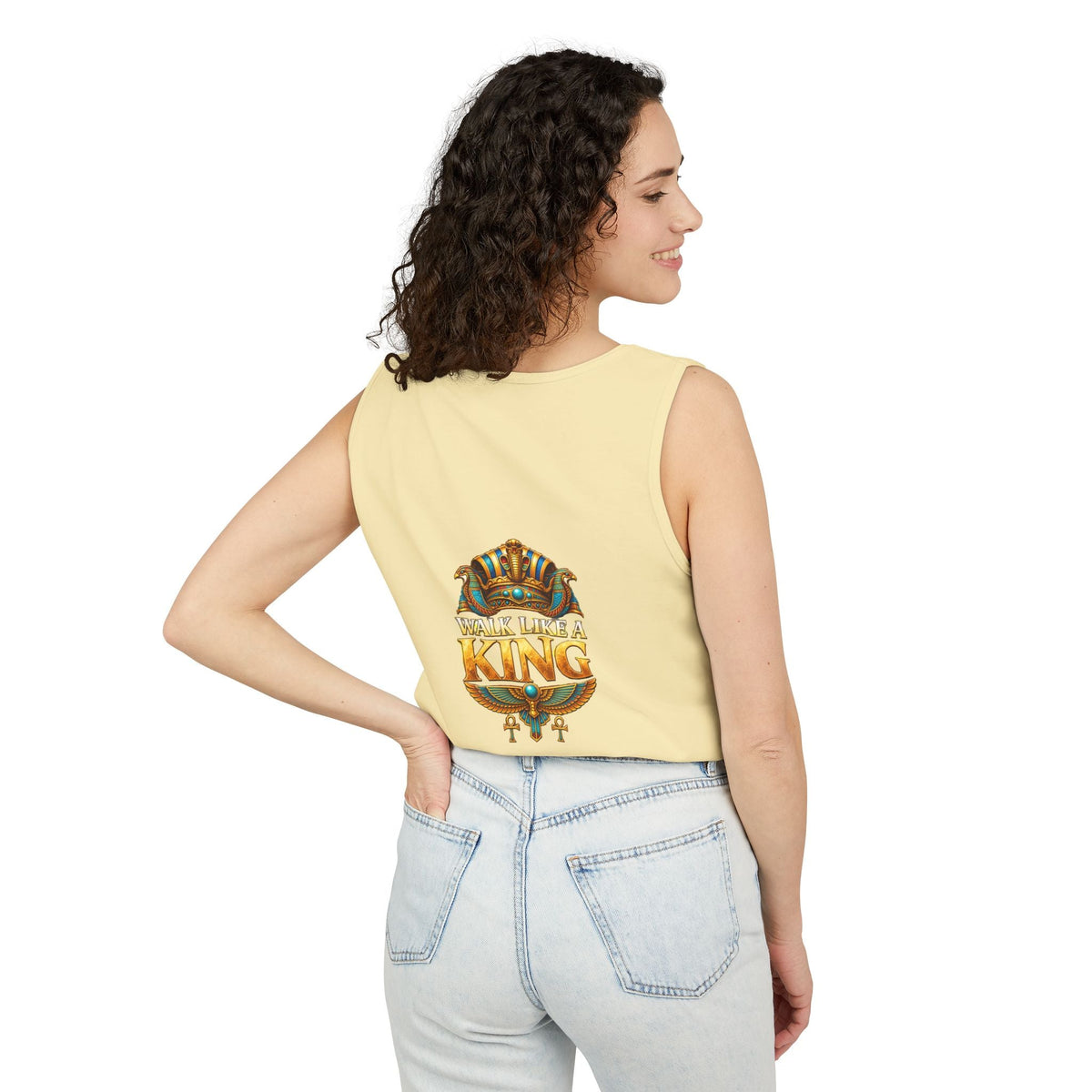 Unisex Garment-Dyed Tank Top Printify