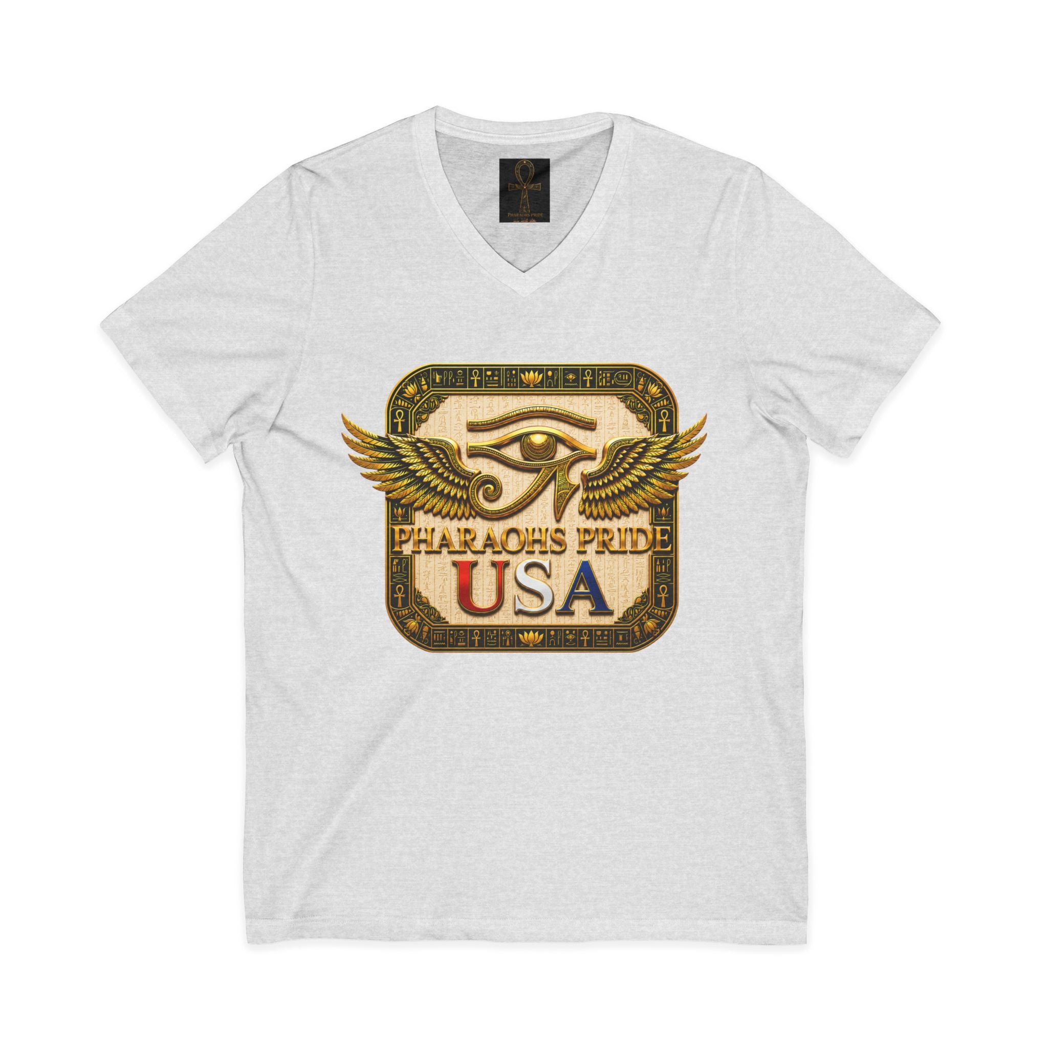 Pharaohs Pride USA Heritage Crest V-Neck Tee product image 2