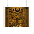 Eye of Horus Pride rolled poster by Pharaohs Pride USA — alternate product view