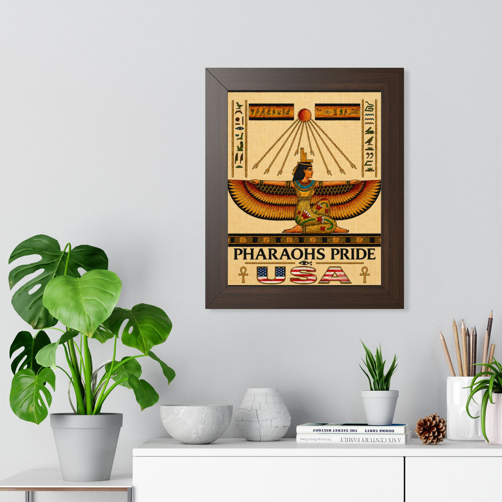 Pharaohs Pride USA Framed Egyptian Papyrus Wall Art product image 32