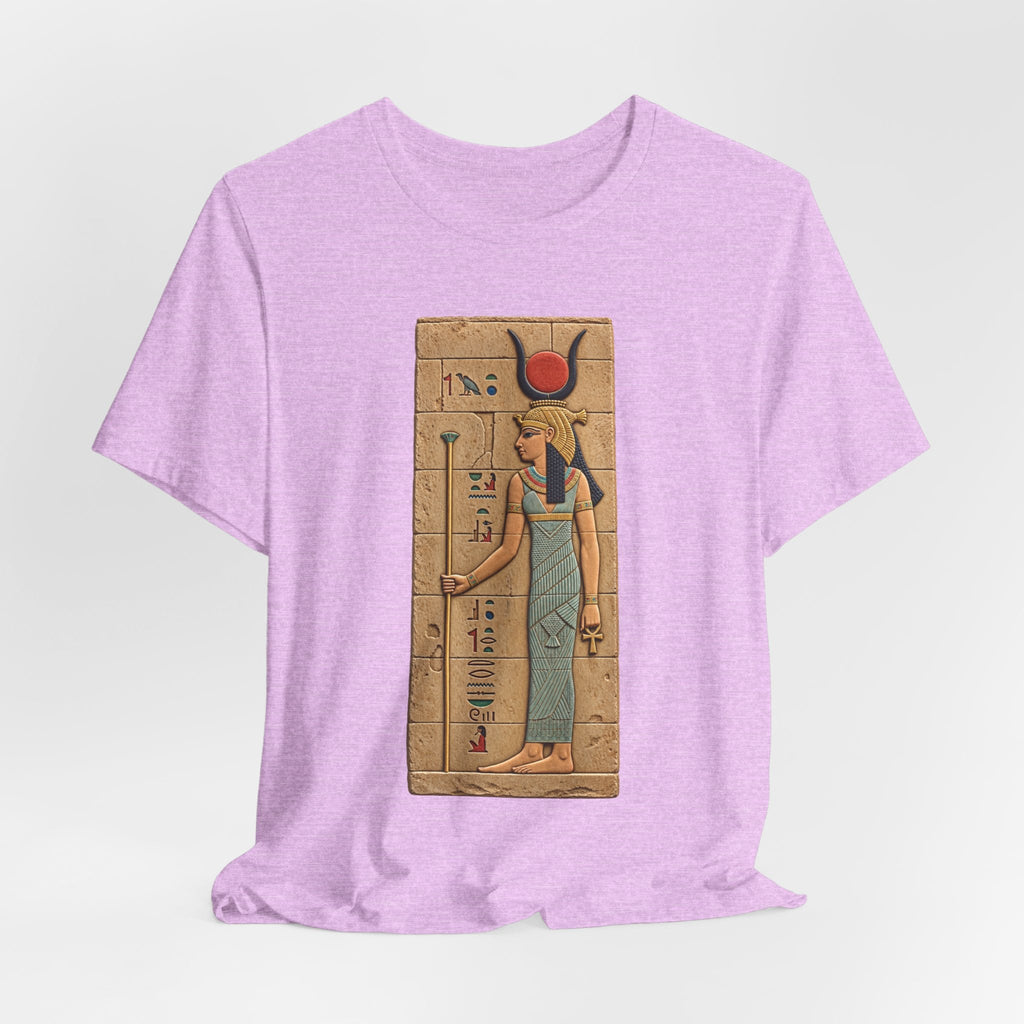 Goddess Isis T-Shirt — Ancient Egyptian Hieroglyph Art Tee Printify
