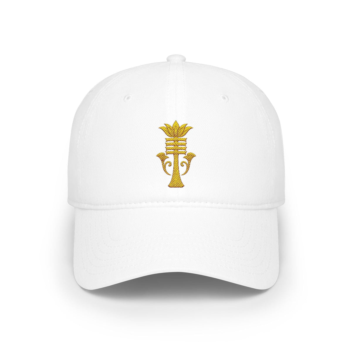 Adjustable low-profile cotton baseball cap