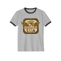 Pharaohs Pride USA Classic Cotton Ringer T-Shirt product image 3