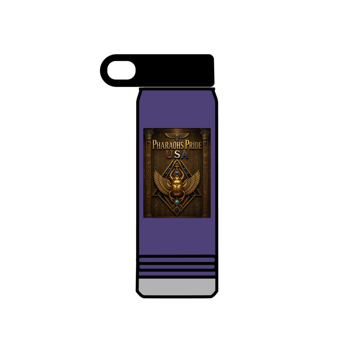 Pharaohs Pride USA Egyptian Heritage 20 oz Water Bottle