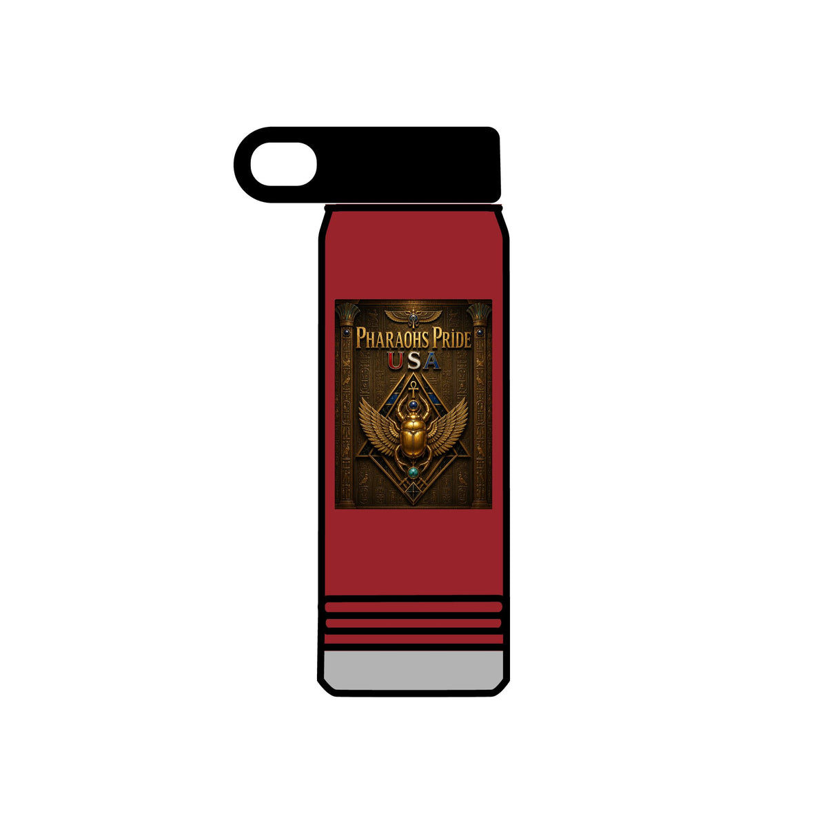 Pharaohs Pride USA Egyptian Heritage 20 oz Water Bottle
