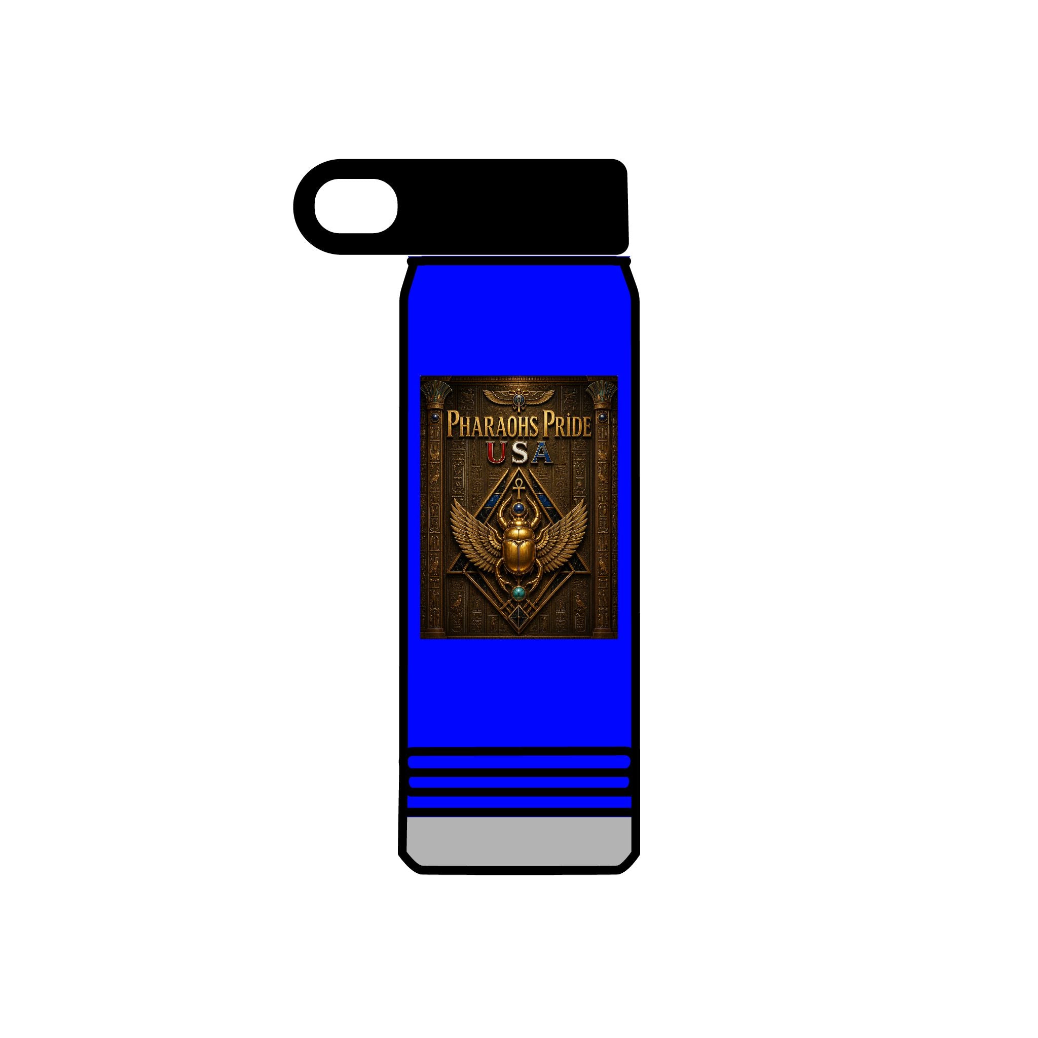 Pharaohs Pride USA Egyptian Heritage 20 oz Water Bottle