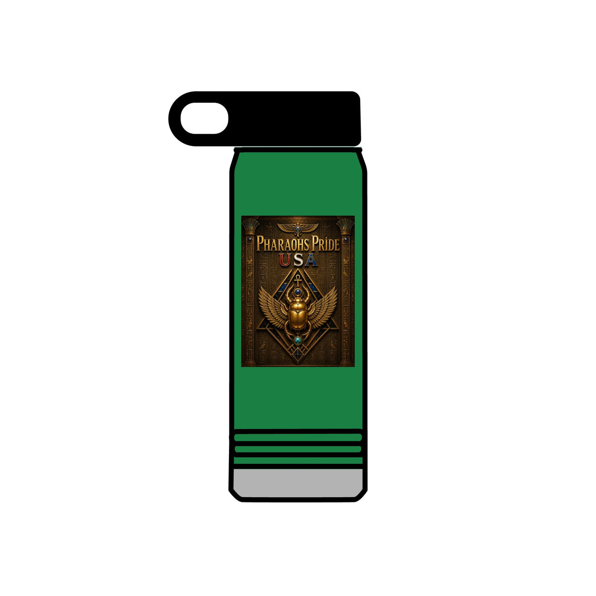 Pharaohs Pride USA Egyptian Heritage 20 oz Water Bottle