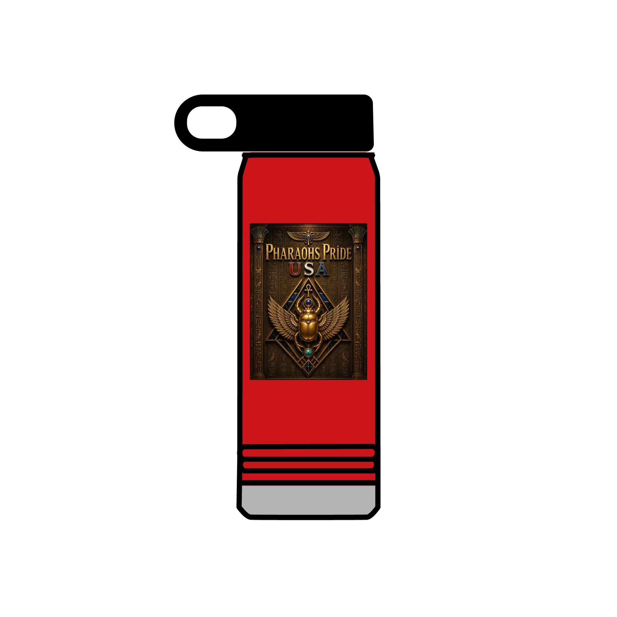 Pharaohs Pride USA Egyptian Heritage 20 oz Water Bottle