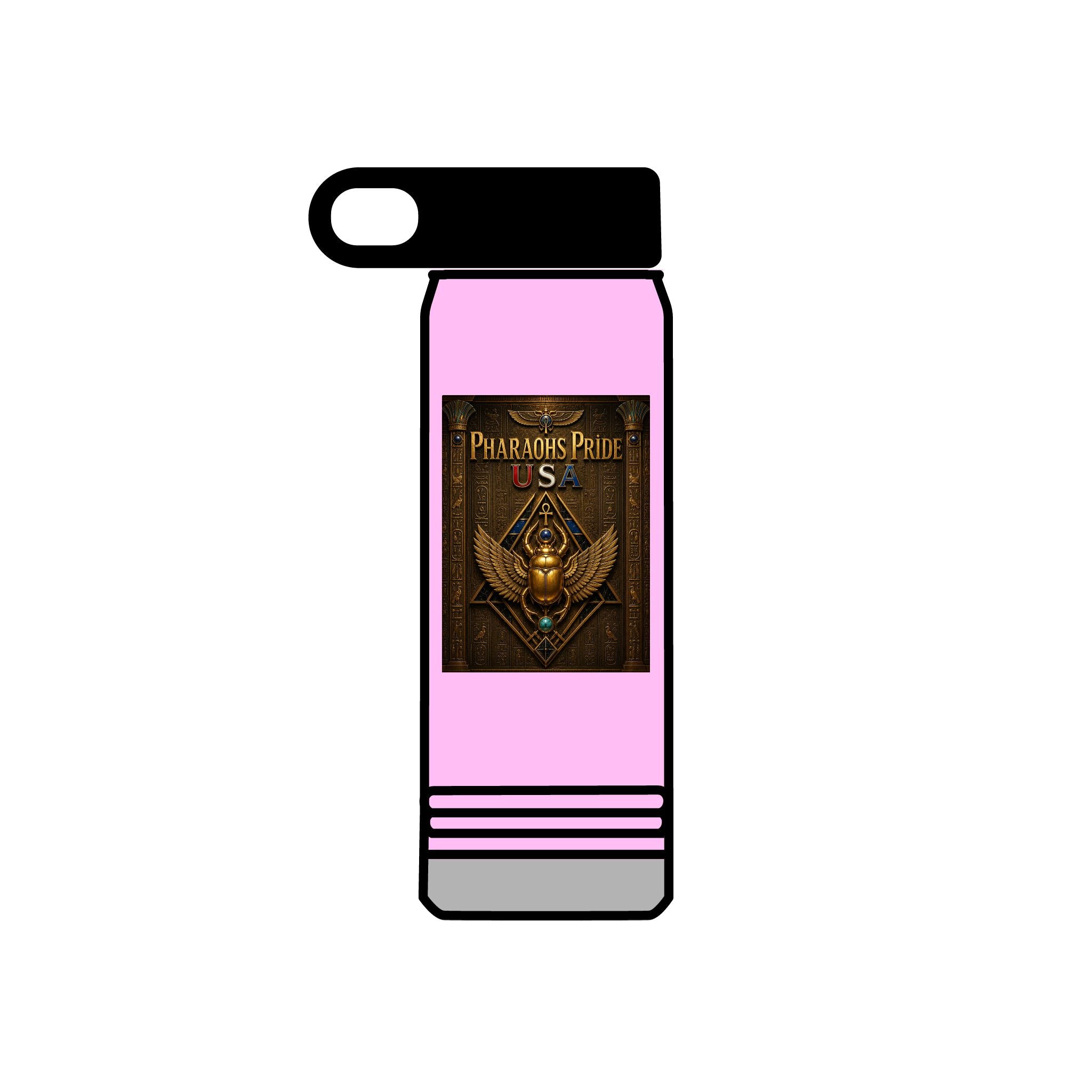 Pharaohs Pride USA Egyptian Heritage 20 oz Water Bottle