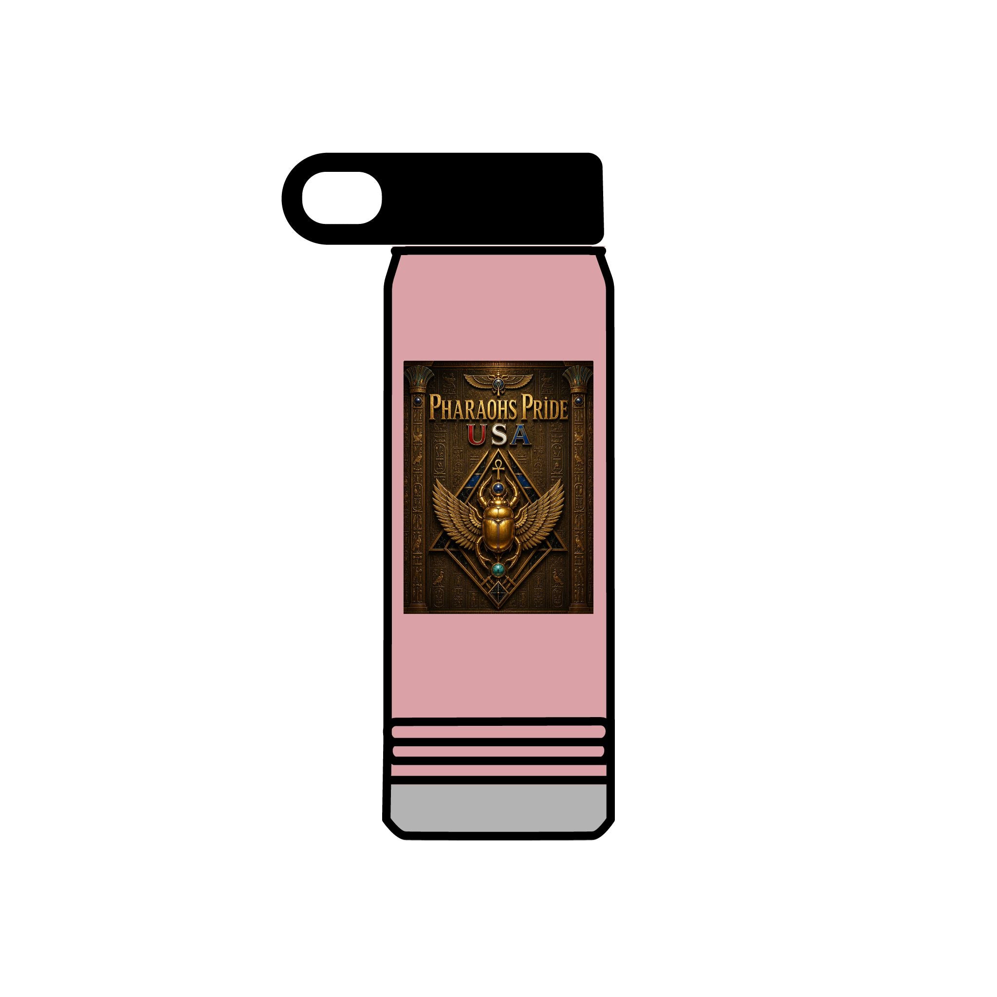 Pharaohs Pride USA Egyptian Heritage 20 oz Water Bottle