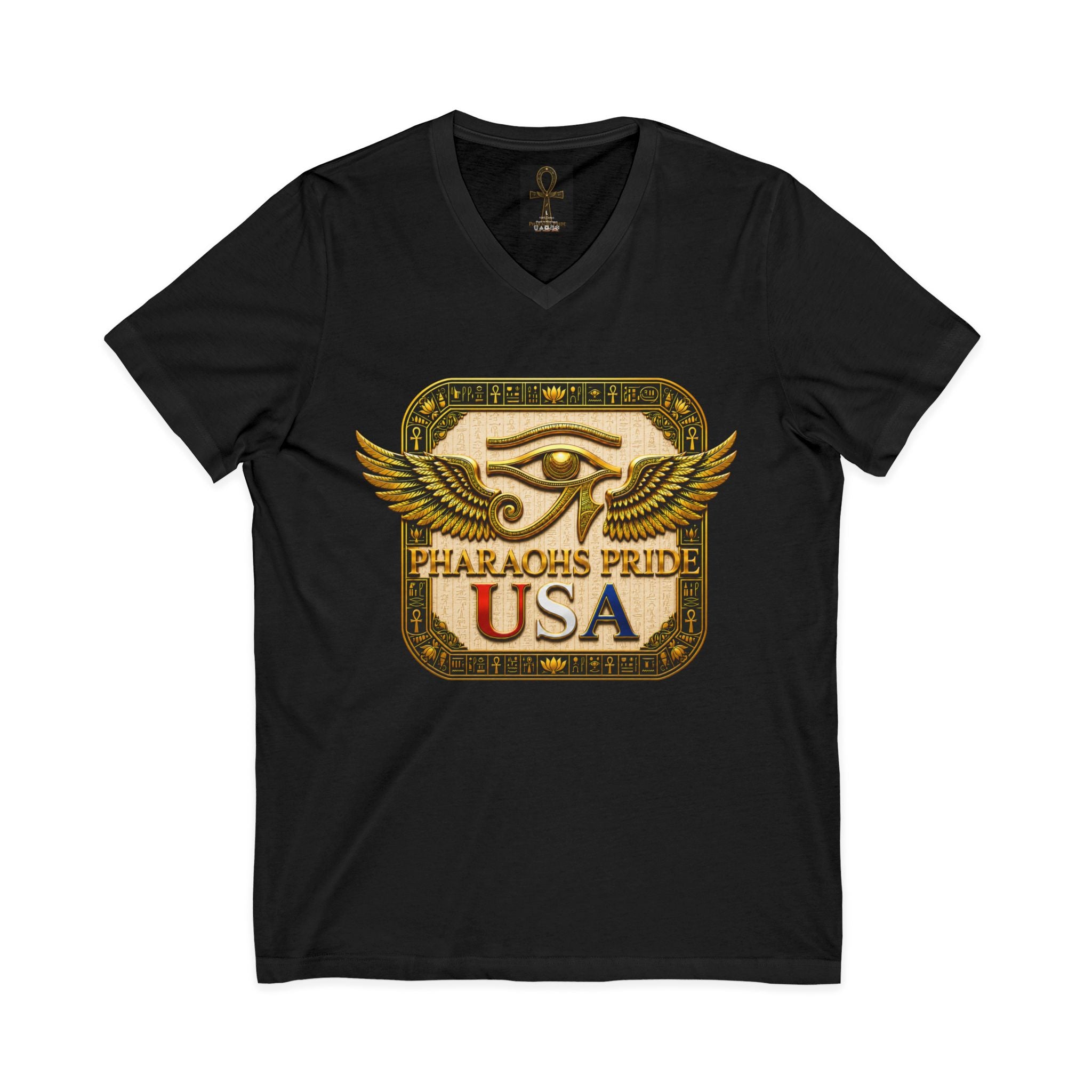 Pharaohs Pride USA Heritage Crest V-Neck Tee product image 4
