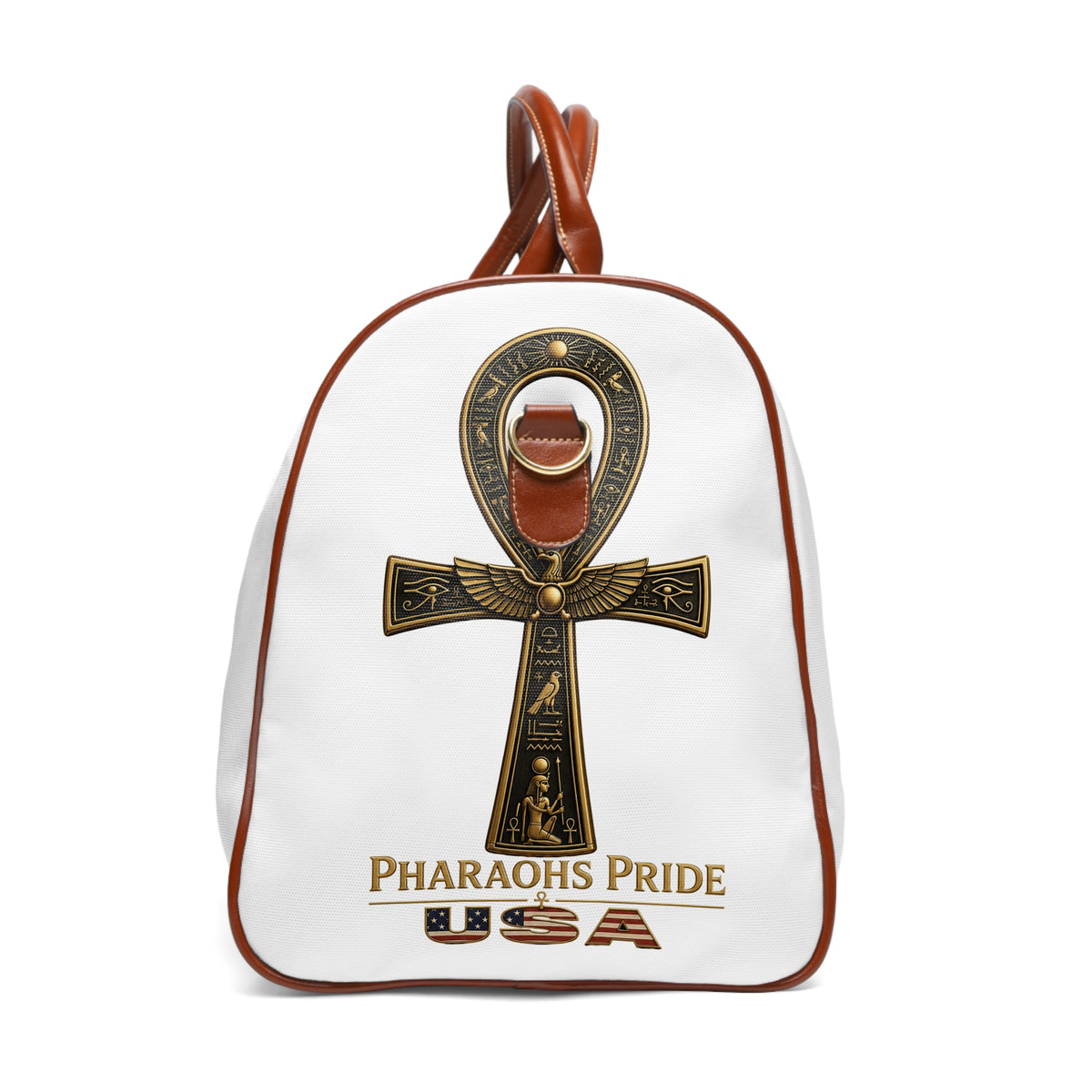 Pharaohs Pride USA Egyptian heritage travel bag – side view