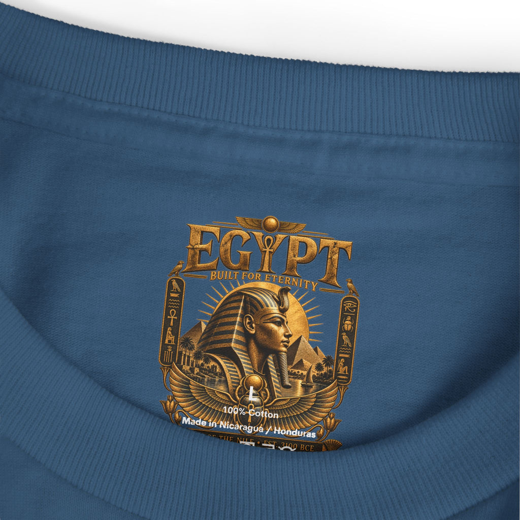 Pharaoh Archive Heavyweight Tee — Built for Eternity Pharaohs Pride USA