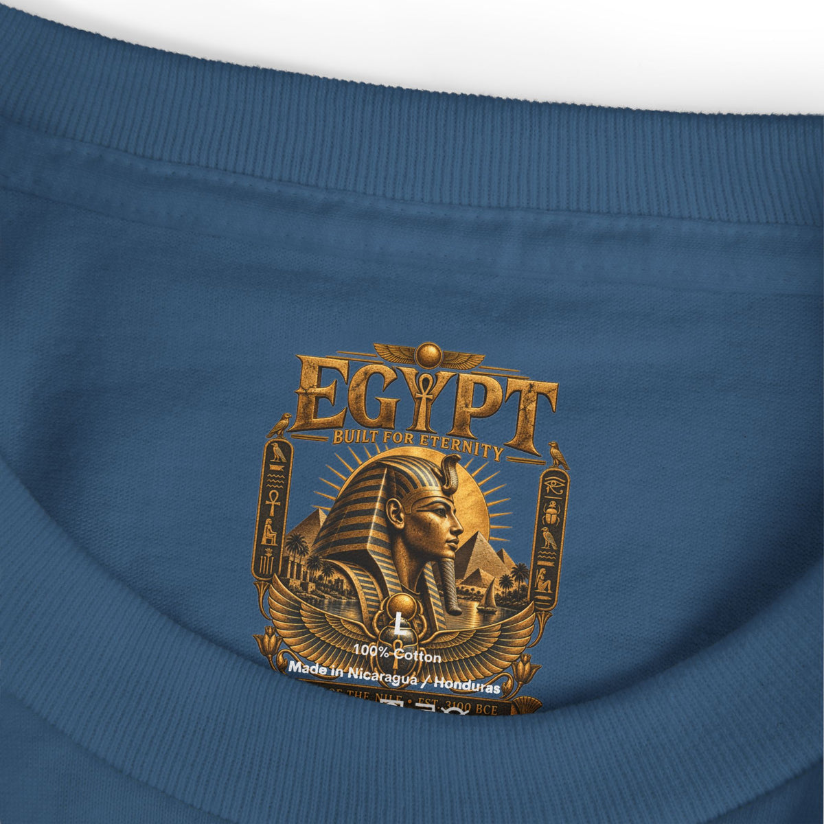 Pharaoh Archive Heavyweight Tee — Built for Eternity Pharaohs Pride USA