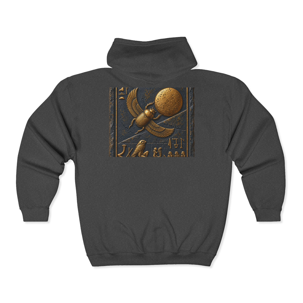 Pharaohs Pride USA Heavy Blend Full-Zip Hoodie