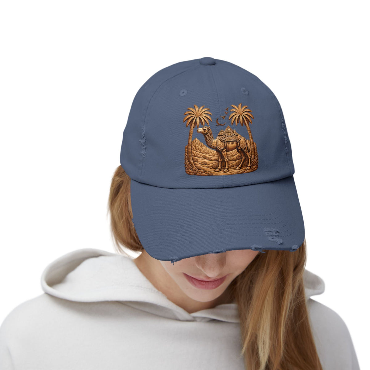 Unisex Distressed Cap Printify