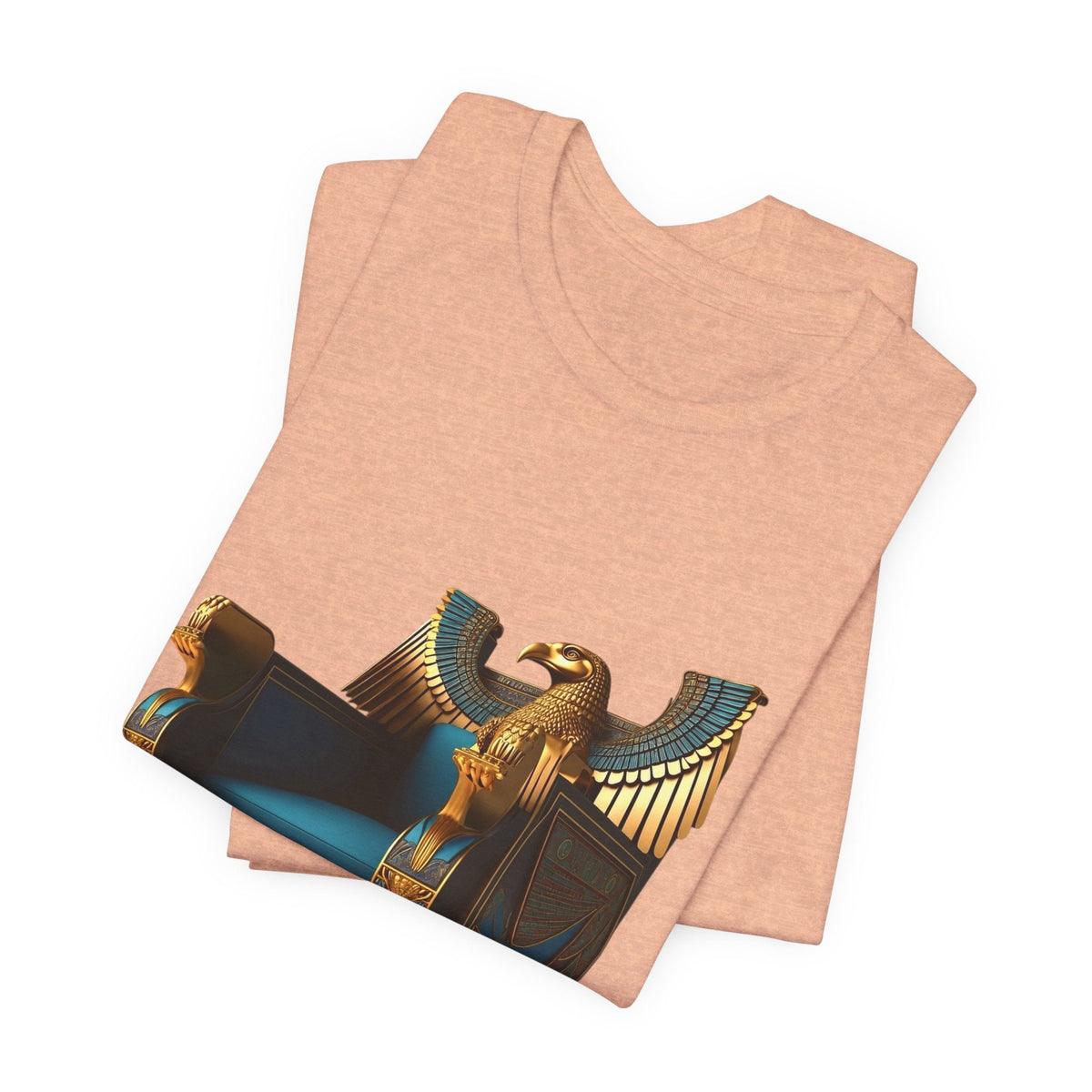Egyptian Throne T-Shirt — Ancient Egypt Golden Throne Tee Printify