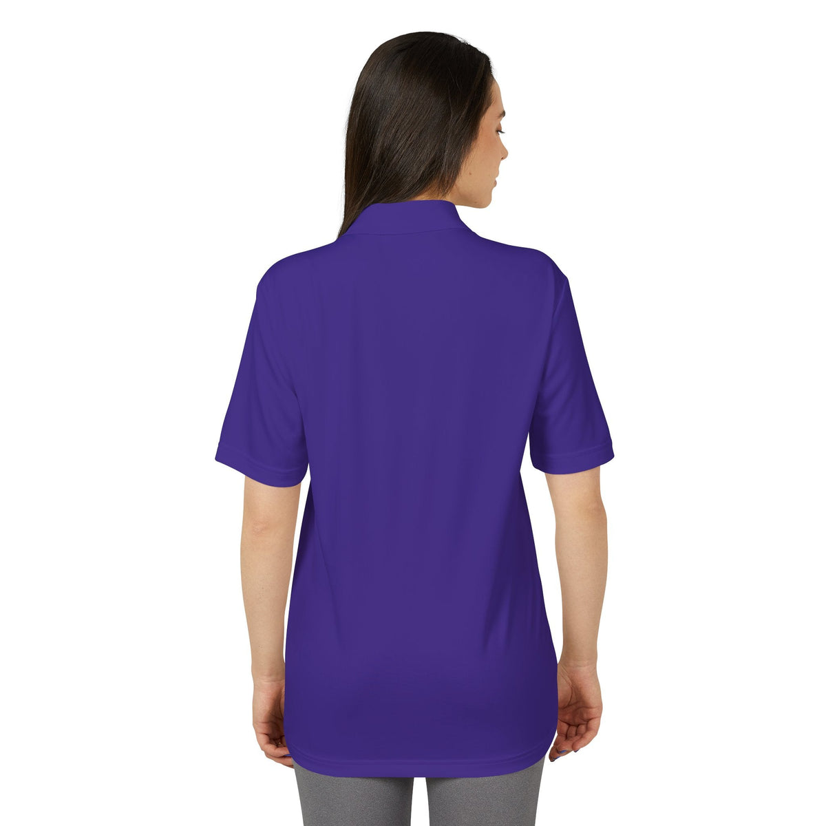 Eye of Horus Polo Shirt — Egyptian Symbol Embroidered Performance Golf Polo Printify