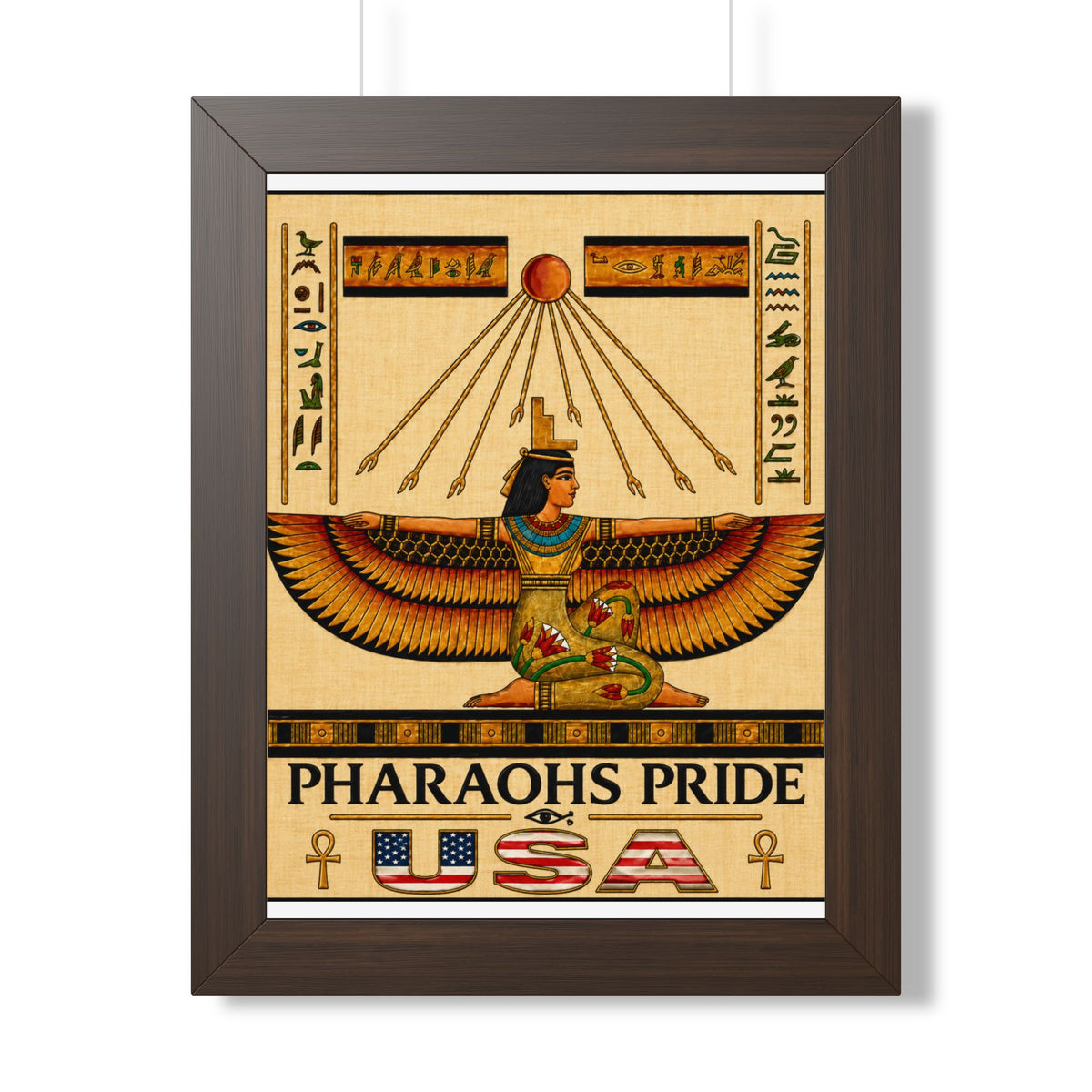 Pharaohs Pride USA Framed Egyptian Papyrus Wall Art product image 13
