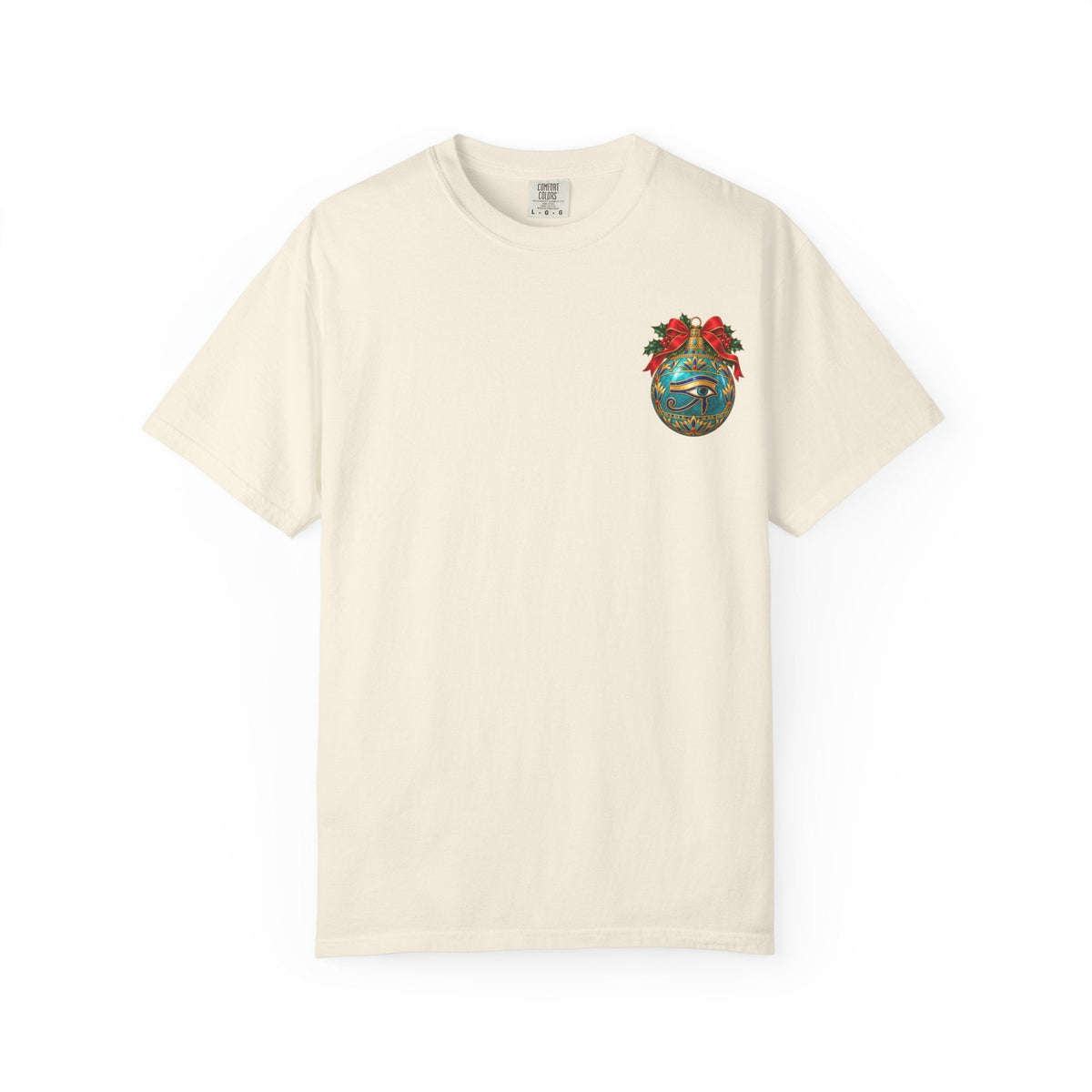 Egyptian Eye of Horus Christmas Ornament T-Shirt Printify