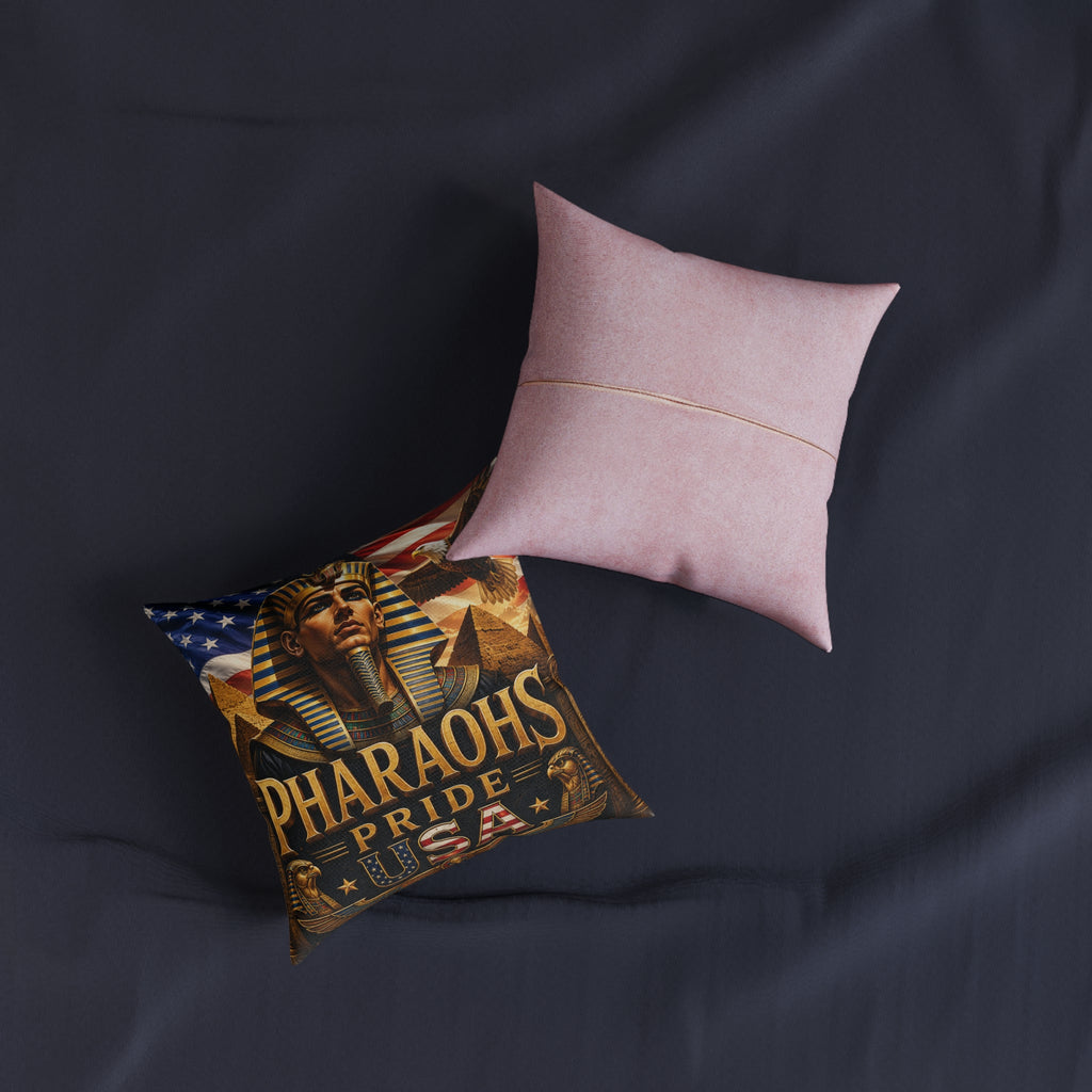 Pharaohs Pride USA Egyptian-American Decorative Pillow