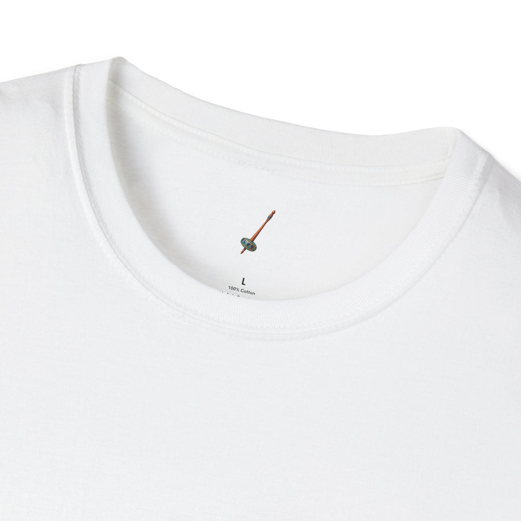 Threads of the Nile — Egyptian Spindle Unisex T-Shirt Printify