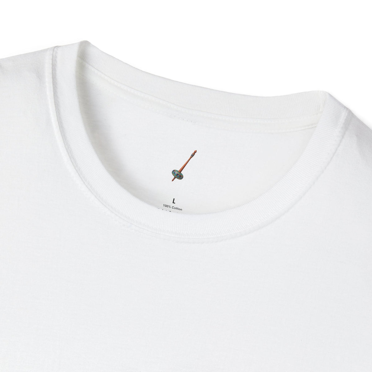 Threads of the Nile — Egyptian Spindle Unisex T-Shirt Printify