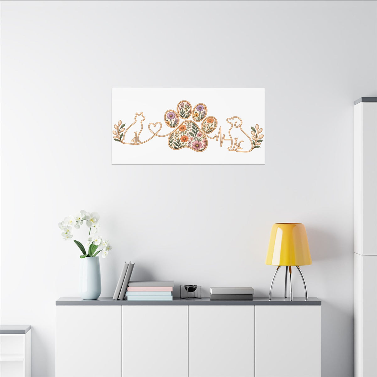 Matte Canvas, Stretched, 0.75" (Multi-Size) Printify