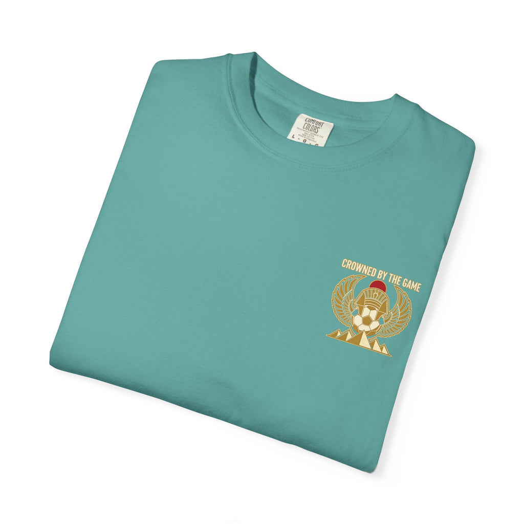 Crowned by the Game – Egyptian Football Heritage T-Shirt Printify