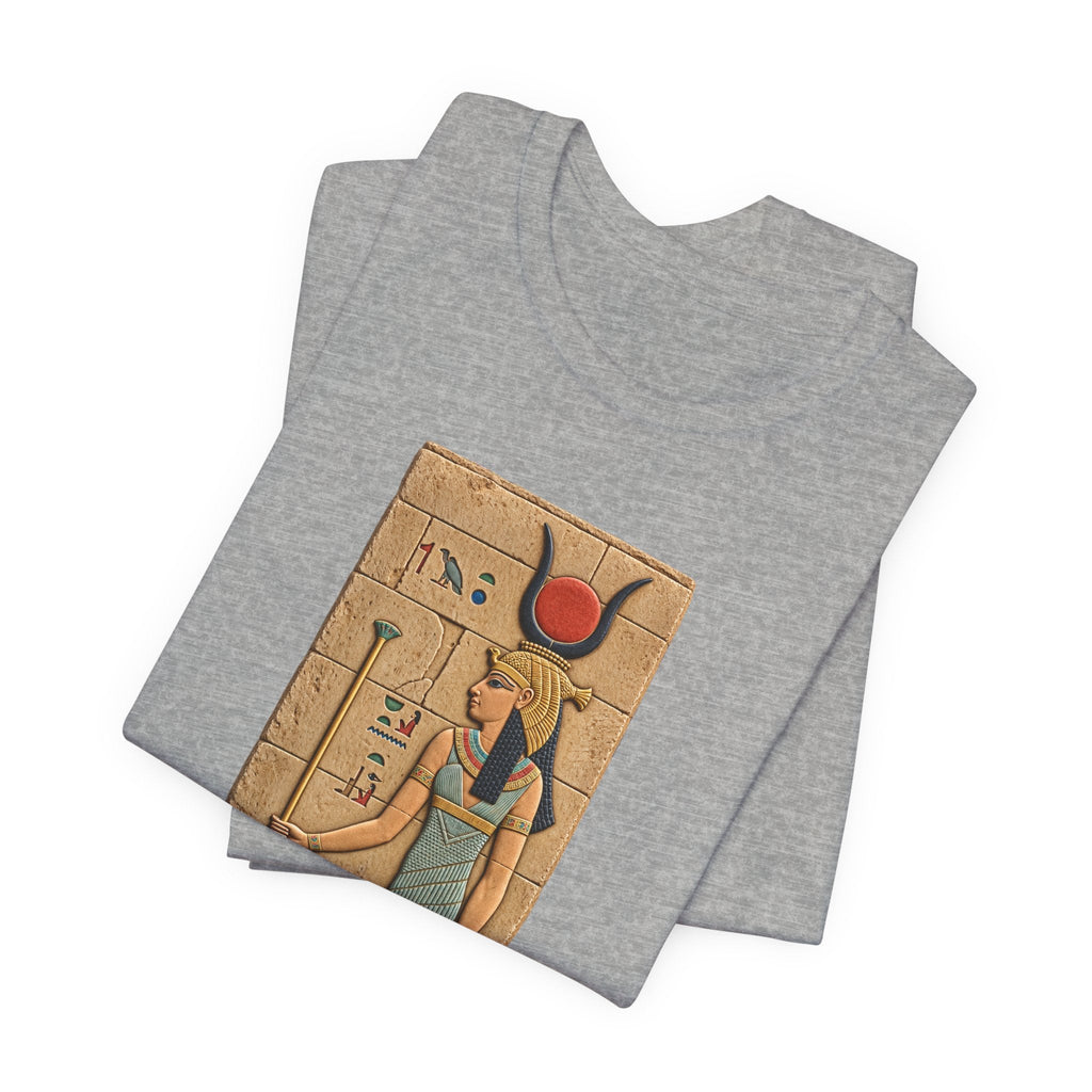 Goddess Isis T-Shirt — Ancient Egyptian Hieroglyph Art Tee Printify
