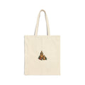 Egyptian Lanterns Christmas Canvas Tote — Festive Candlelight Printify