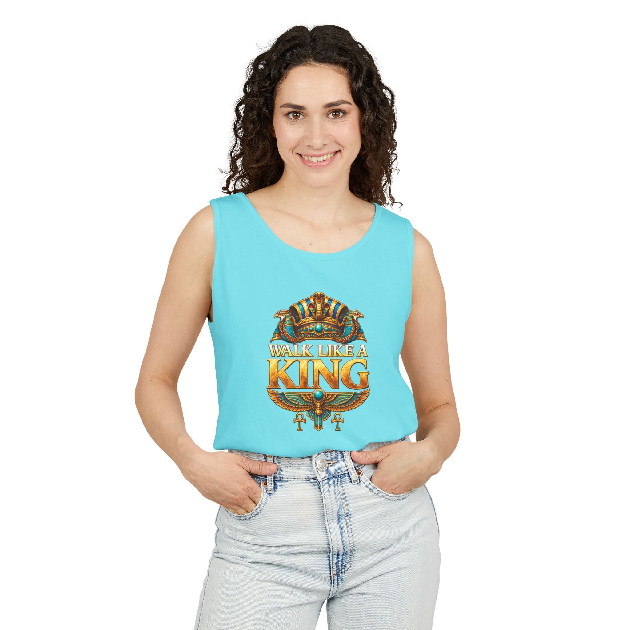 Pharaohs Pride USA Garment-Dyed Cotton Tank Top
