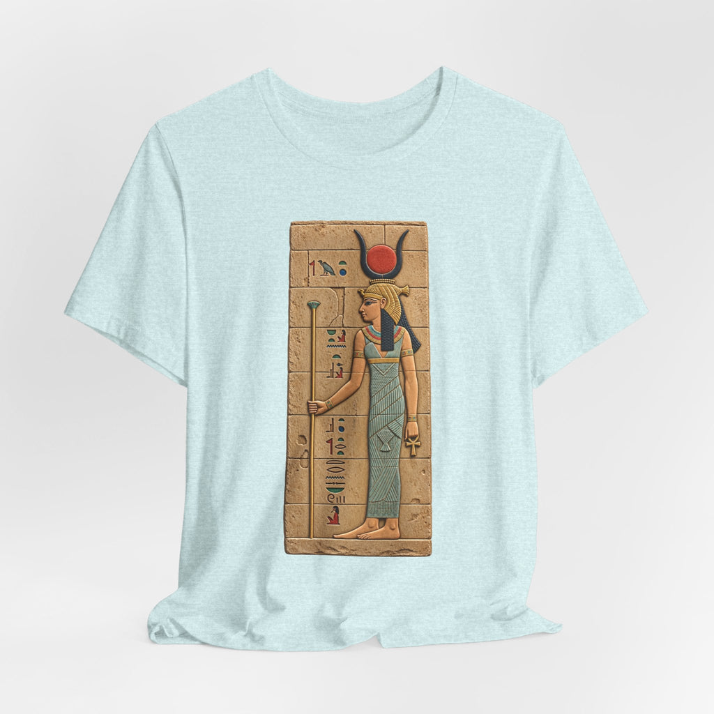 Goddess Isis T-Shirt — Ancient Egyptian Hieroglyph Art Tee Printify