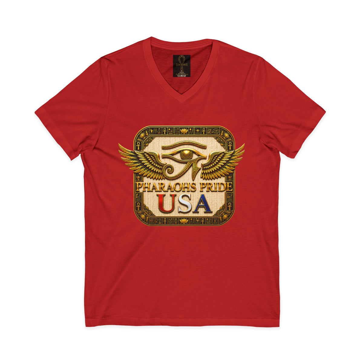 Pharaohs Pride USA Heritage Crest V-Neck Tee product image 12