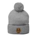 Pom-Pom Knit Cap (Embroidery) Printify