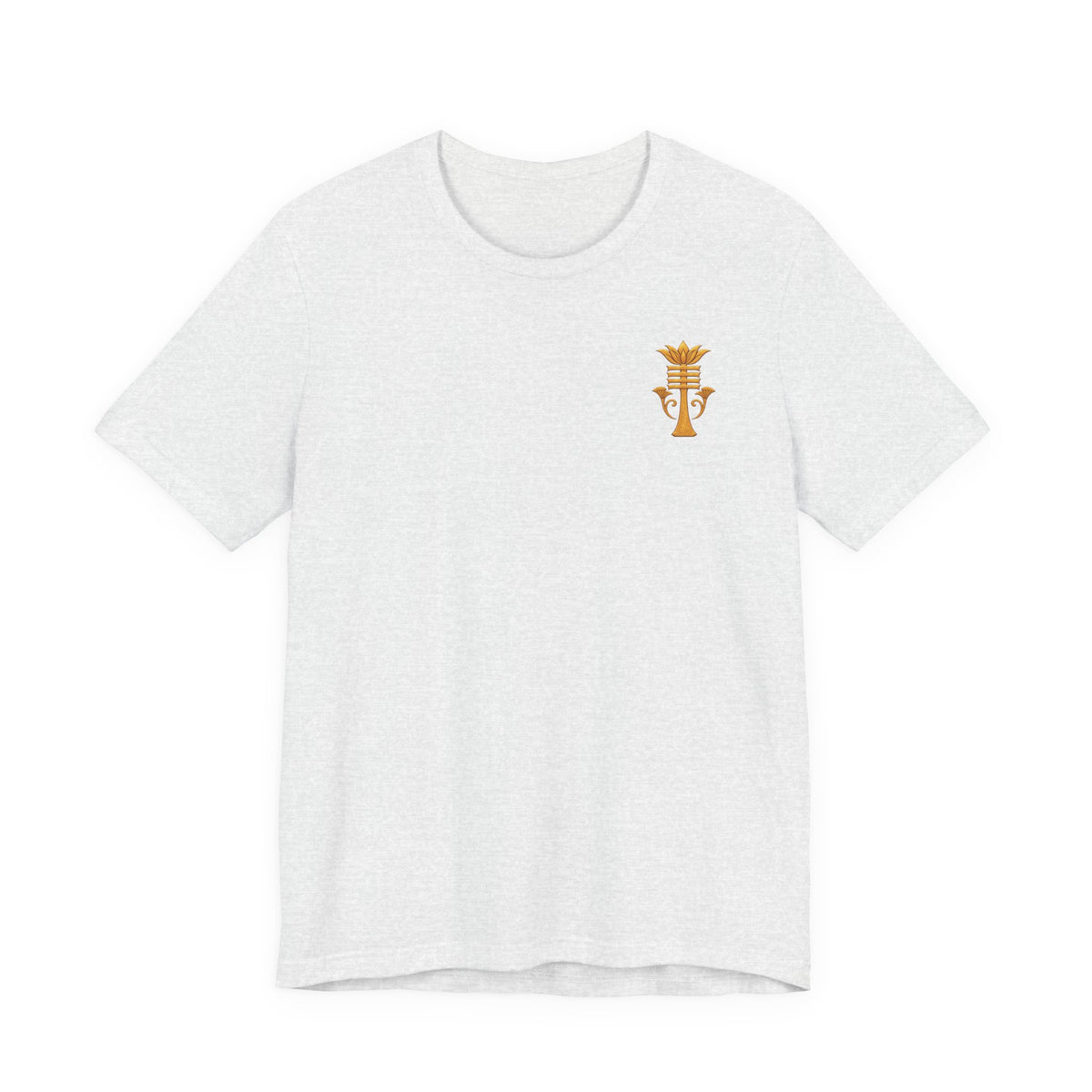 Egyptian Ankh Heart Chest Tee Printify