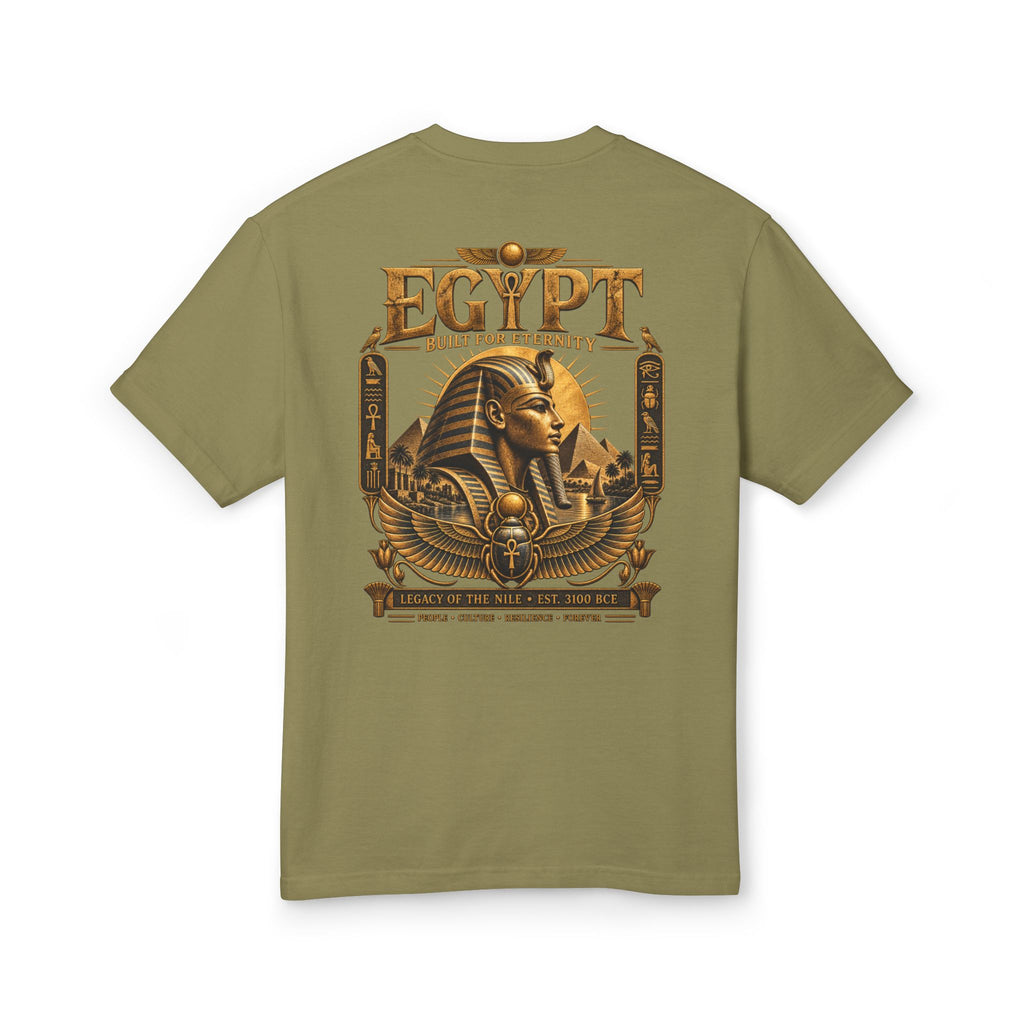 Pharaoh Archive Heavyweight Tee — Built for Eternity Pharaohs Pride USA